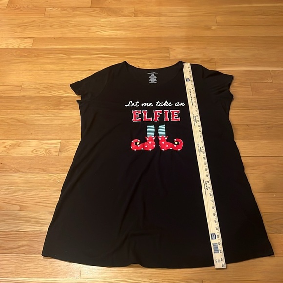 Secret treasure women’s Let me take an Elfie sleepwear size 2X/3X (20W-24W). - Picture 6 of 7